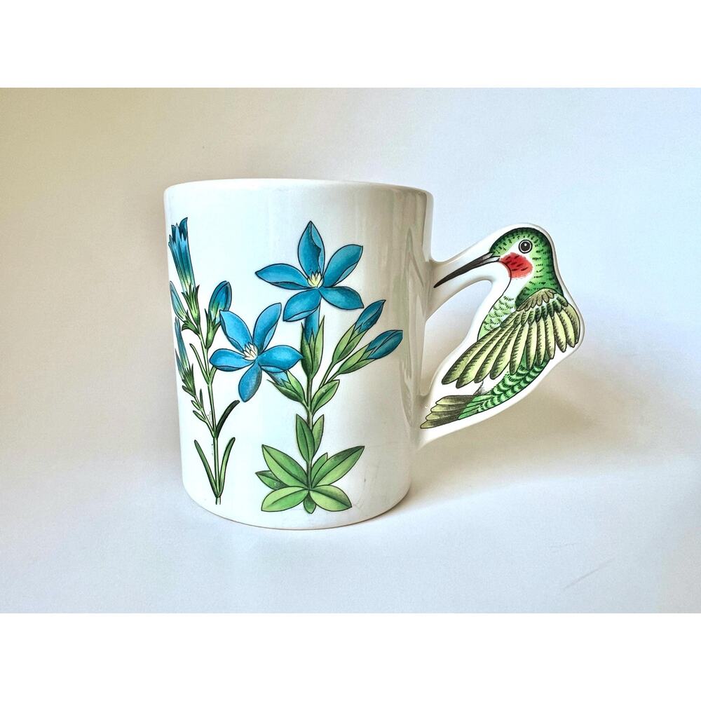Vintage Hummingbird Coffee Tea Mug